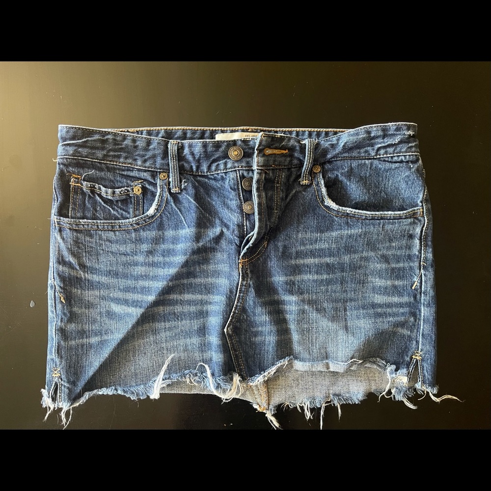 Abercrombie & Fitch Denim Mini Skirt